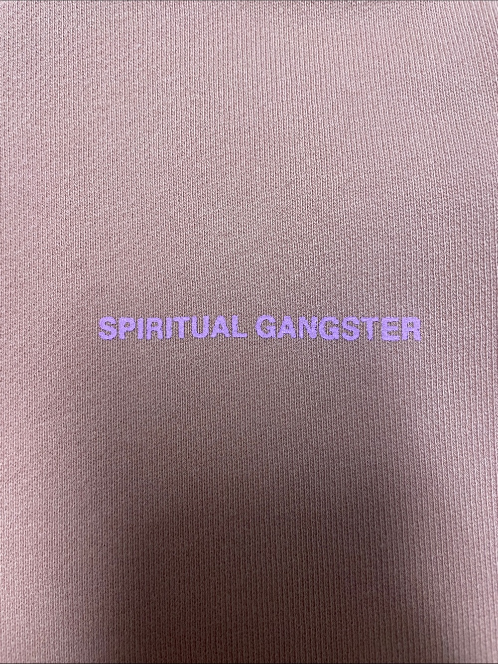 Spiritual Gangster Terracotta Crewneck Sweatshirt - Picture 3 of 3